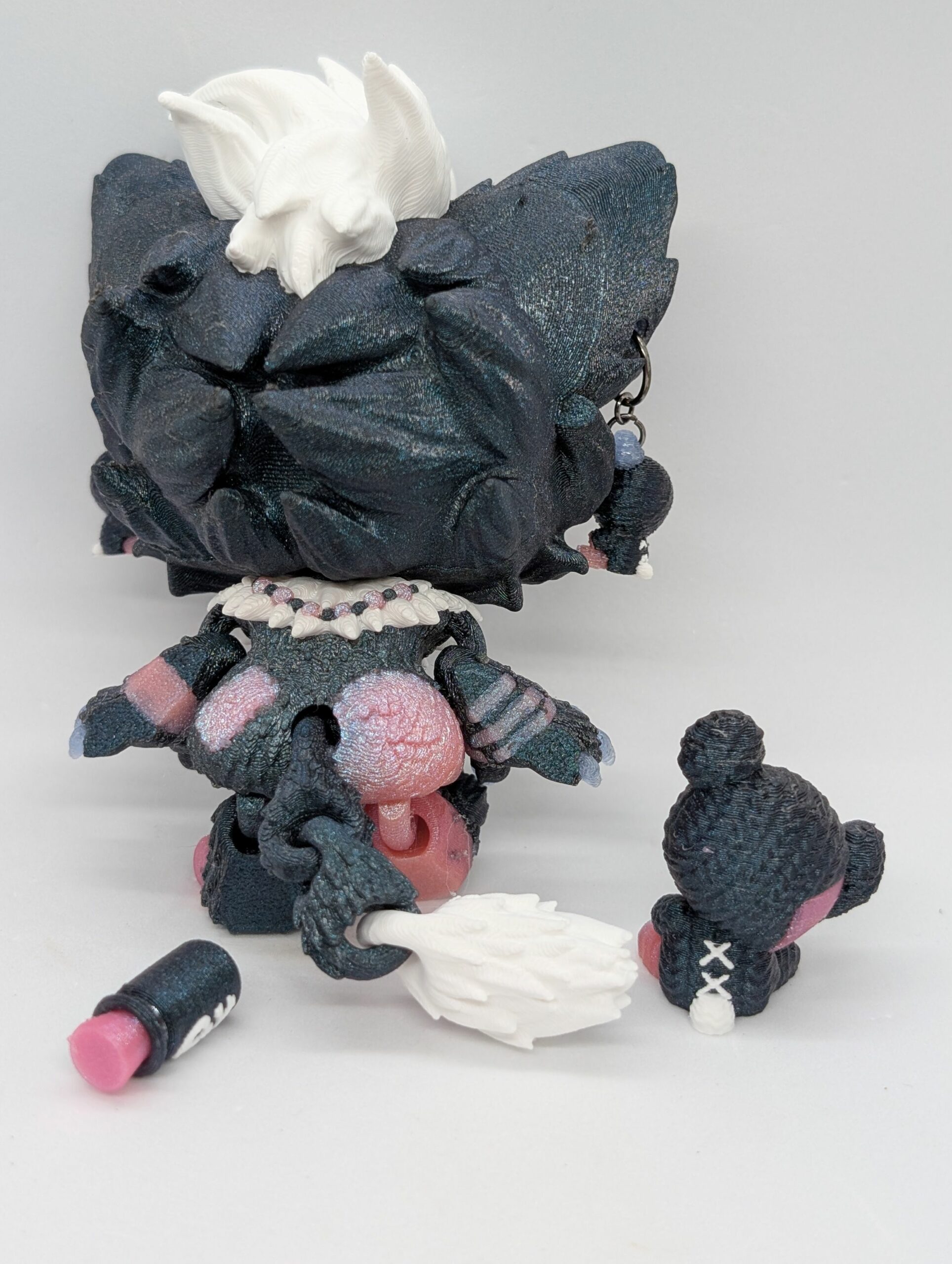 Lupa Wolf doll dark and sparkling - Image 2